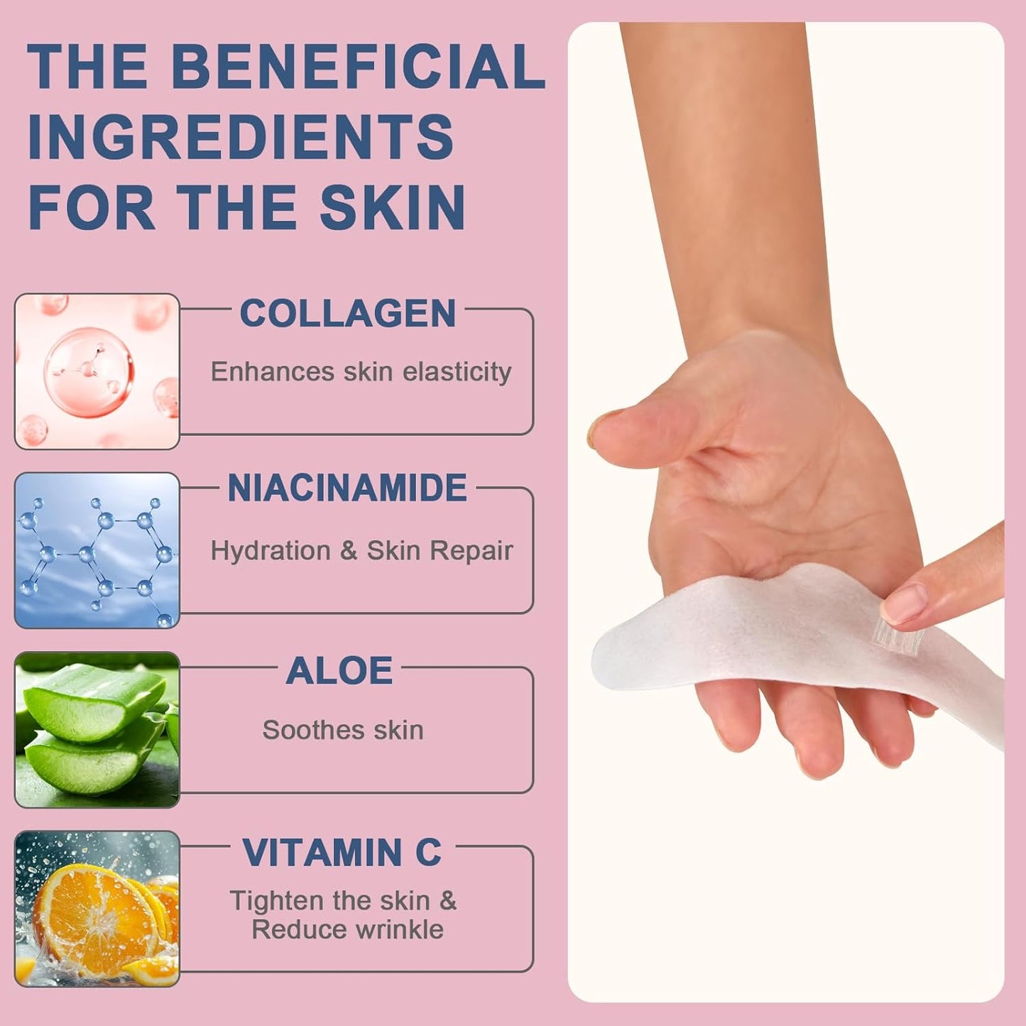 Forehead Wrinkle Patches, Collagen Anti Wrinkle Patches Overnight, Forehead Serum Patch Smooth Fine Lines & Wrinkles, Soft Facial Patches 16 Pcs Christmas Gifts